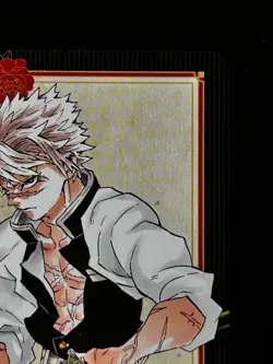 Sanemi Shinazugawa Demon Slayer Kimetsu no Yaiba Playing Card H8 Japanese Rare - Image 3