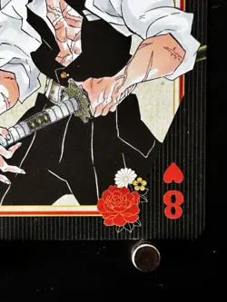 Sanemi Shinazugawa Demon Slayer Kimetsu no Yaiba Playing Card H8 Japanese Rare - Image 5
