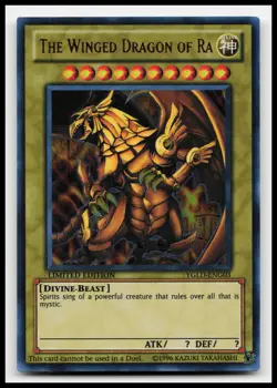 The Winged Dragon of Ra YGLD-ENG03 Yugi's Legendary Decks Yugioh Card - Image 1