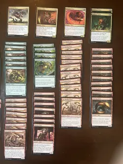 MTG Sliver LOT 107 Cards Total - Gemhide, Sinew, Virulent, Fury, Reflex, Might - Image 4