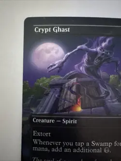 Crypt Ghast (Borderless) Commander: Duskmourn: House of Horror Foil - Image 2
