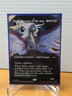 Shiko, Paragon of the Way Borderless - TDM 0370 - MTG - Image 1