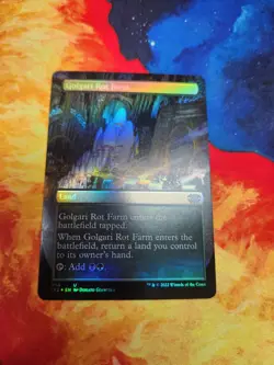 Golgari Rot Farm (Borderless) - Double Masters 2022 - Foil - NM - Image 1
