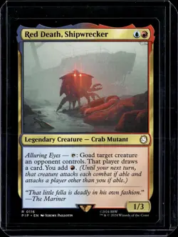 Red Death, Shipwrecker - 0116 - PIP - NM - MTG Magic the Gathering - Image 1