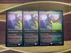 1x Foil Etched Atarka World Render - NM - SCD 001 MTG Magic The Gathering - Image 1