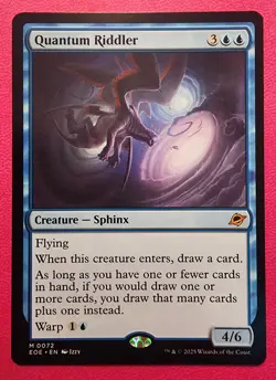 ❤‍🔥 Magic The Gathering - Quantum Riddler - Near MINT 💚 - Image 1