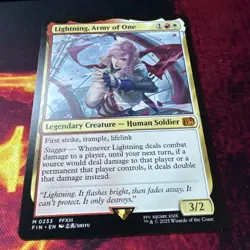 Lightning, Army of One - FINAL FANTASY - MTG - Image 1