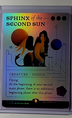 Magic The Gathering SLD Secret Lair Poster Foil 1720 Sphinx of the Second Sun - Image 1