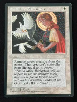 1x MTG Swords to Plowshares - Ice Age (ICE) - Magic the Gathering - Image 1