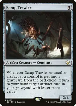 MTG Commander 2023 MOM R Scrap Trawler #0373 - Image 1