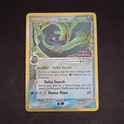 Pokemon Rayquaza Delta Species 16/110 EX Holon Phantoms Holo Rare 80 HP 2006 - Image 1