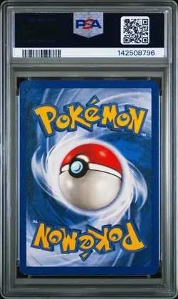 1999 POKEMON FOSSIL #27 MOLTRES PSA 8 - Image 2