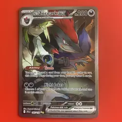 Pokemon TCG N's Zoroark EX Journey Together Sir Fresh Mint, 185/159 - Image 1