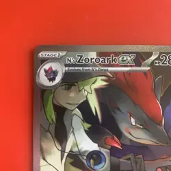 Pokemon TCG N's Zoroark EX Journey Together Sir Fresh Mint, 185/159 - Image 2