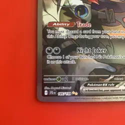 Pokemon TCG N's Zoroark EX Journey Together Sir Fresh Mint, 185/159 - Image 4