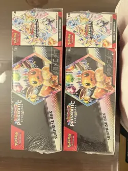 Pokemon Prismatic Evolutions Surprise Box & Booster Bundle Sams Club - LOT Of 2 - Image 1