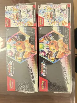 Pokemon Prismatic Evolutions Surprise Box & Booster Bundle Sams Club - LOT Of 2 - Image 2