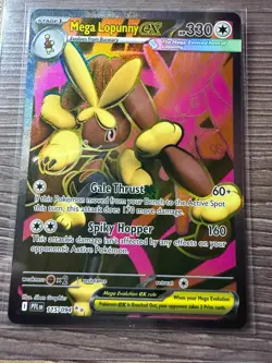 Mega Lopunny EX 115/094 Ultra Rare Full Art NM Pokemon Phantasmal Flames - Image 1