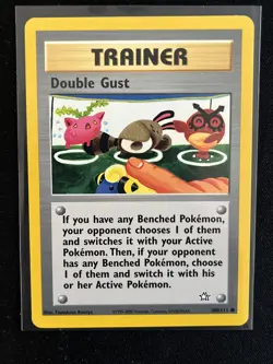 Pokemon TCG Neo Genesis #100/111 Double Gust Unlimited Common - Image 1