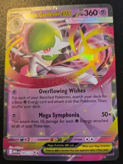 Mega Gardevoir EX 060/132 Double Rare Mega Evolution Pokemon TCG - Image 1