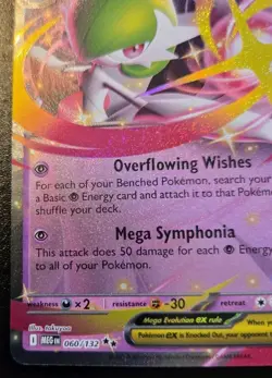 Mega Gardevoir EX 060/132 Double Rare Mega Evolution Pokemon TCG - Image 4