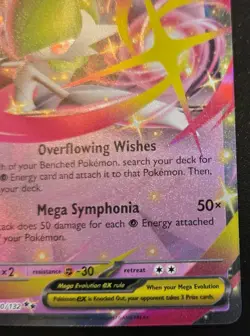 Mega Gardevoir EX 060/132 Double Rare Mega Evolution Pokemon TCG - Image 5