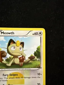 Pokemon - Black White Noble Victories 2011 - Meowth 102/101 Holo - Lp - Image 3