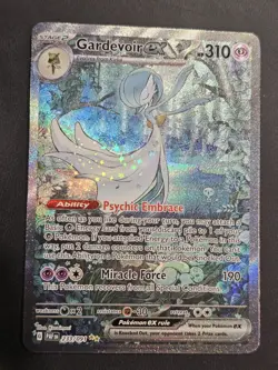 Pokemon TCG Gardevoir EX Special Illustration Paldean Fates - Image 1