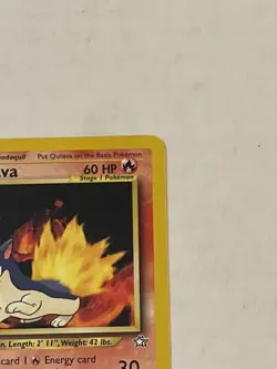 VTG Pokemon TCG Quilava 46/111 Neo Genesis Non Holo Unlimited 2000 LP - Image 5