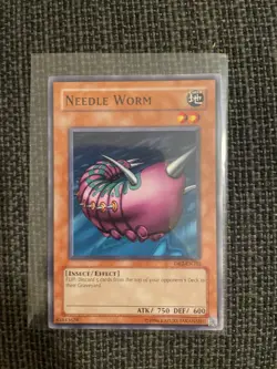Yu-Gi-Oh TCG, Needle Worm, DB2-EN102, common, unlimited - Image 1