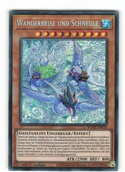 Yugioh WANDERBRISE UND SCHNEULE , bode-de012 Secret Rare deutsch NM 1. Auflage - Image 1