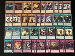 Yu-Gi-Oh Complete EGYPTIAN GOD DECK- OBELISK- SLIFER- WINGED DRAGO + Extra Bonus - Image 1