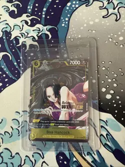 One Piece Boa Hancock Kami's Island OP15-EB04 Release Event Winner P-115 Sealed - Image 1