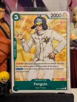 One Piece CG 4 Penguin OP01-050 Romance Dawn Common! - Image 1