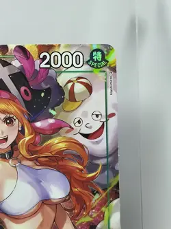 One Piece TCG Nami OP14-031 Alt Art SR The Azure Sea’s Seven English OP14 TCG - Image 2