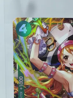 One Piece TCG Nami OP14-031 Alt Art SR The Azure Sea’s Seven English OP14 TCG - Image 4