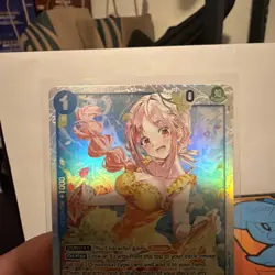 Rebecca OP15-053 SR Adventure on KAMI’s Island ENGLISH ONE PIECE Card NM - Image 3