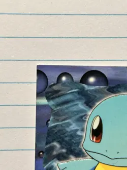 Topps Pokemon Squirtle Die Cut Embossed Card #7 1999 LP - Image 5