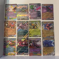 Pokemon- TCG Trading Cards 12 Card Japanese EX Lot - Image 1