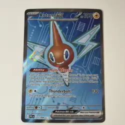 Pokemon Rotom Ex 111/094 Me02 Phantasmal Flames Ultra Rare Holo Card - Image 1