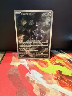 Pokemon TCG Mewtwo 052 Scarlet & Violet Promo Holo Card - Image 1
