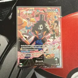 Brook OP15-022 L Parallel Adventure on KAMI's Island ONE PIECE Card English - Image 1