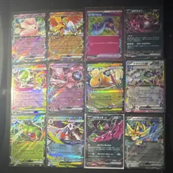 Pokemon TCG Japanese Full Art EX Lot 12 Cards Dragonite Ho-Oh Mewtwo ALL NM - Image 1