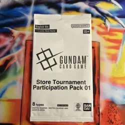 Gundam Card Game - Store Tournament Participation Pack 01 SEALED - Image 1