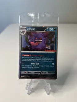 Pokemon Gengar GameStop Stamp Promo Card 050/088 - Image 1