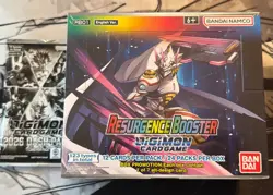 Digimon Card Game Resurgence Booster Box + Dash Pack Resurgence Booster RB01 - Image 1