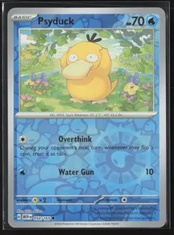 Psyduck - Common SV: Scarlet & Violet 151 054/165 NM Pokemon Card Reverse Holo - Image 1