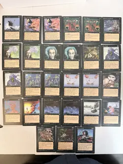 MTG Ice Age Black Card Lot: Dark Ritual, Demonic Consultation, Spoils of Evil - Image 1