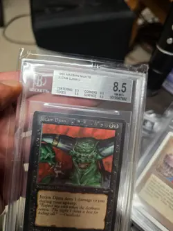 Arabian Nights Juzam Djinn BGS 8.5 Graded MTG Magic The Gathering - Image 3