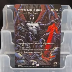 Magic: The Gathering Venom, King in Black Mythic Creature Borderless Marvel Uni… - Image 1